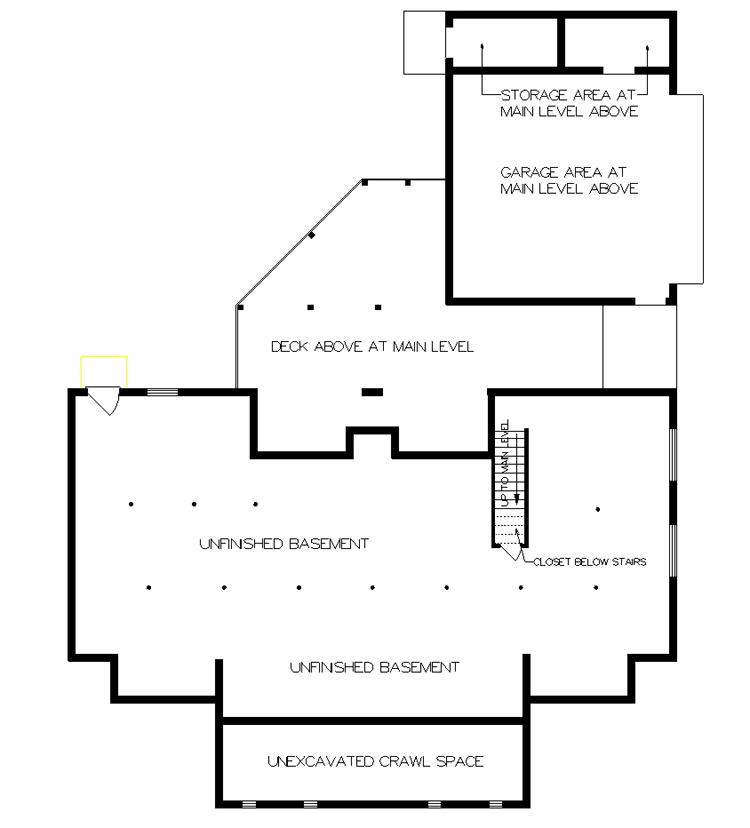 Optional Day Light Basement Foundation image of Valley View-2509 House Plan